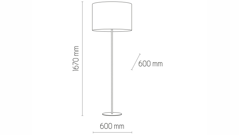 Stojací lampa - WINSTON 5144